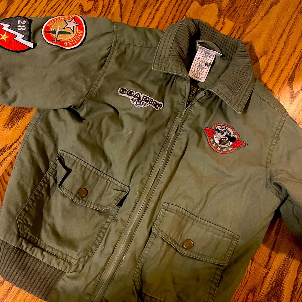 Soarin Disney World Bomber Jacket sz small kids